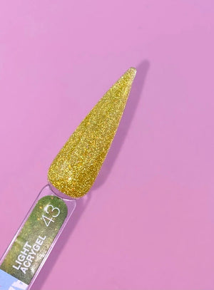 Luna Light Acrygel 43 - Yellow Flash