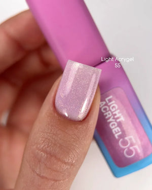 Luna Light Acrygel 55 - Baby Lilac Shimmer