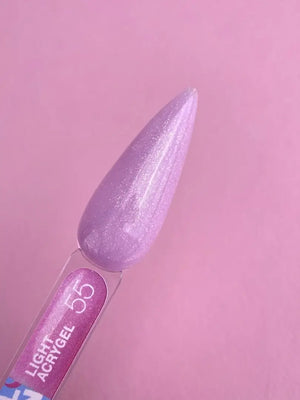 Luna Light Acrygel 55 - Baby Lilac Shimmer