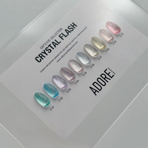 Adore Professional Crystal Flash Cat Eye Gel Polish - Chestnut