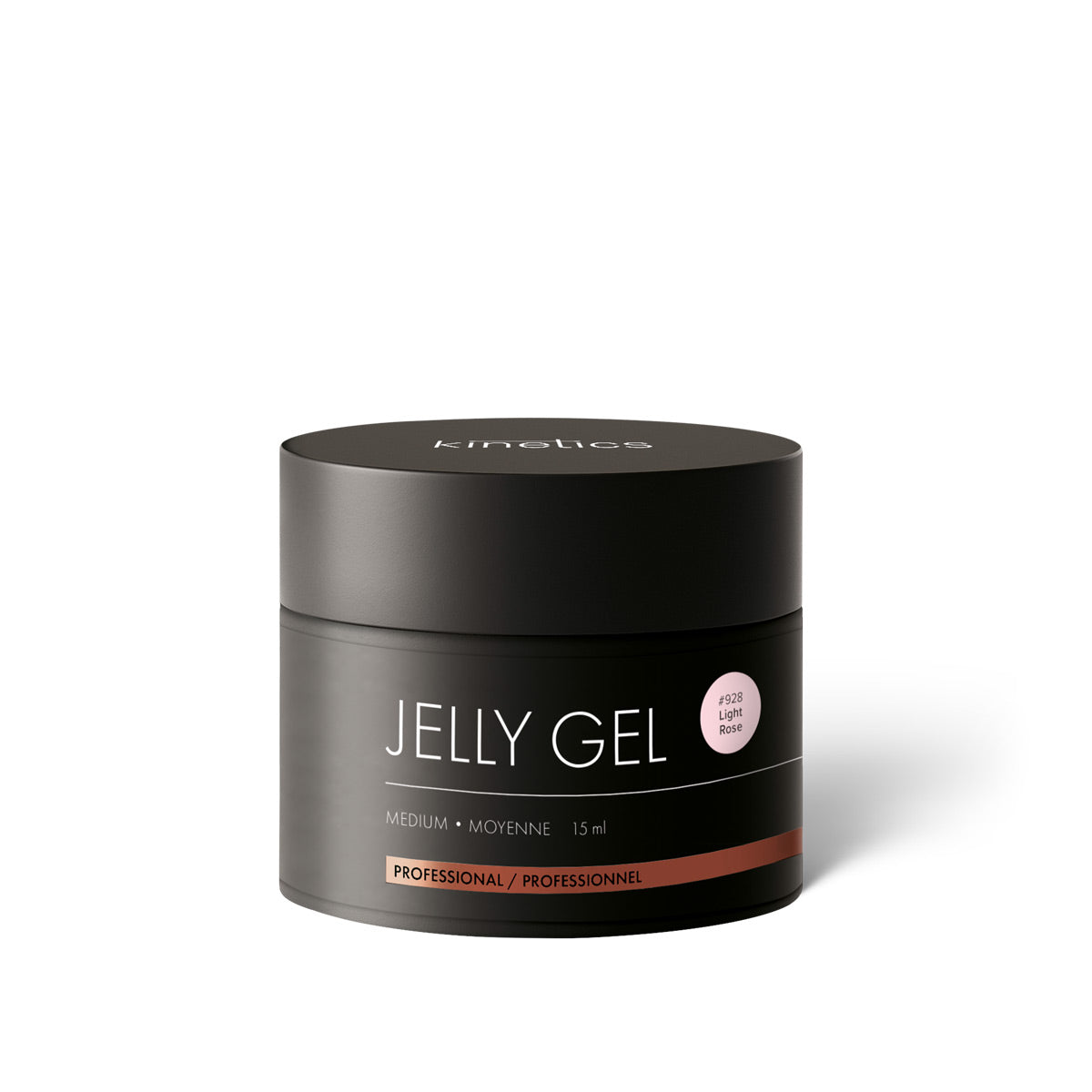 Kinetics JELLY GEL MEDIUM #928 LIGHT ROSE 15ML