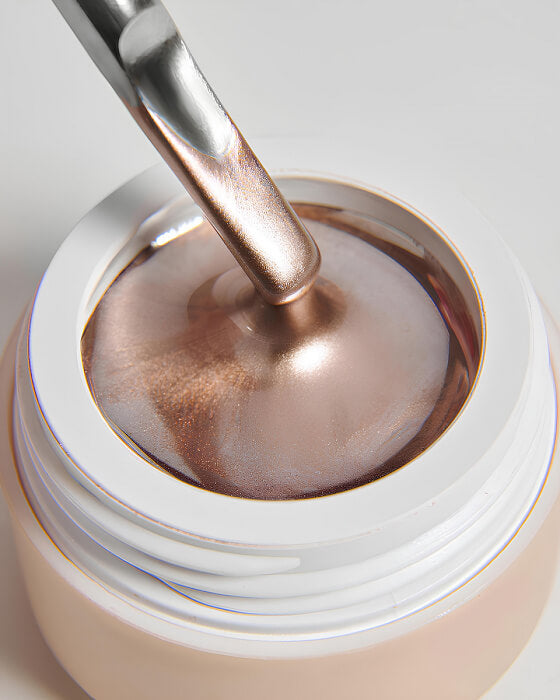 DARK Rose Gold Metal Gel Paint