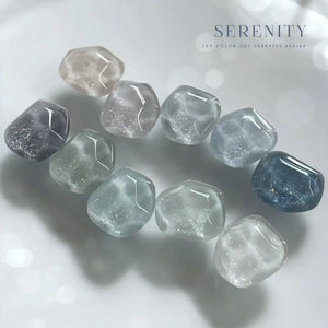 JIN.B Serenity Collection- 10 PCS Syrup Gel Polish