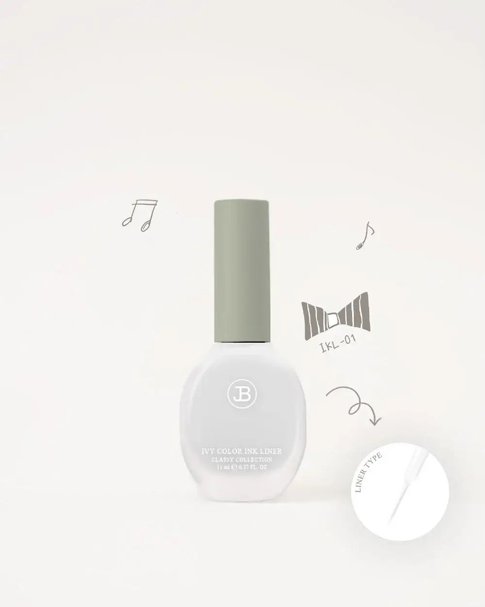 JIN.B Mignon Collection- 6 PCS Art Ink Series