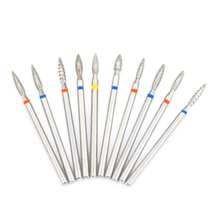 KMIZ Diamond Flame E-File Nail Drill Bit Set #2
