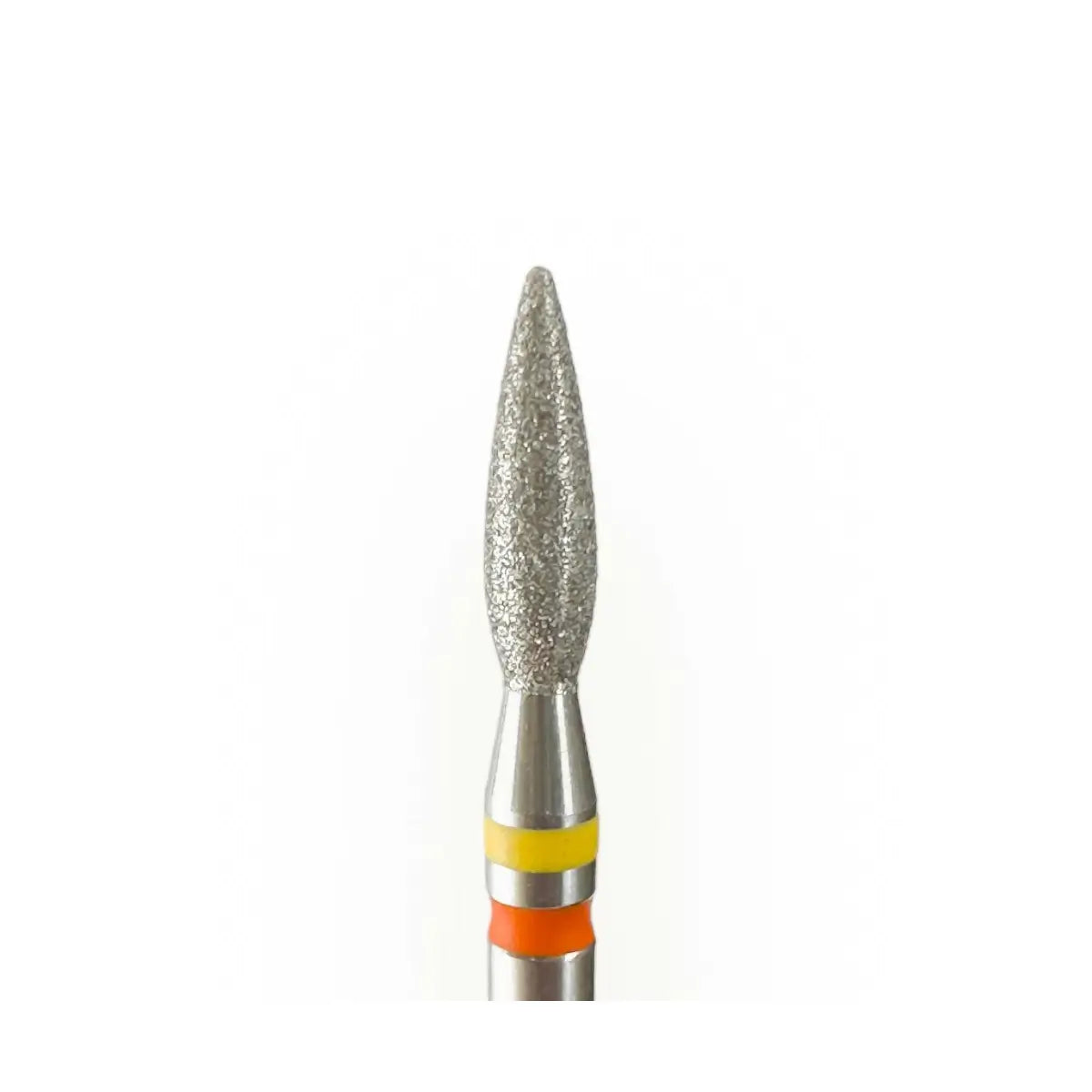 KMIZ Twin Diamond Sharp Tip Flame E-File Nail Drill Bit - Extra Fine & Fine