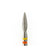 KMIZ Twin Diamond Sharp Tip Flame E-File Nail Drill Bit - Extra Fine & Fine