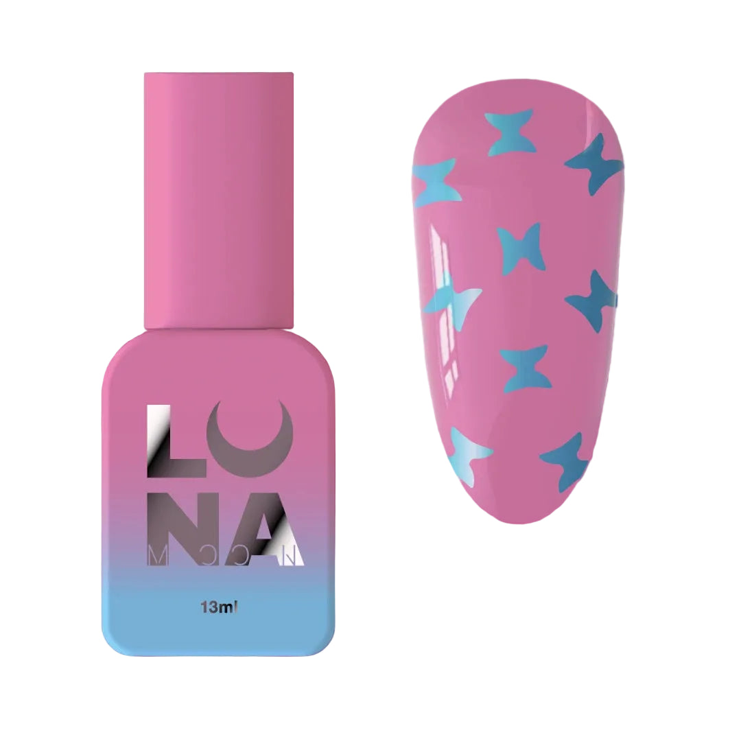 Luna Top Coat Butterfly - Blue