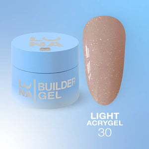 Luna Light Acrygel 30 - Dark Nude Shimmer