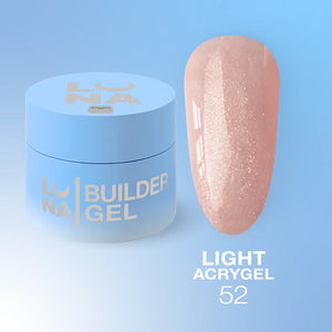 Luna Light Acrygel 52 - Classic Nude Shimmer