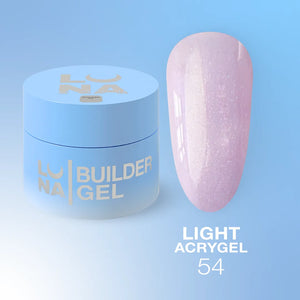 Luna Light Acrygel 54 - Bluish Purple Shimmer