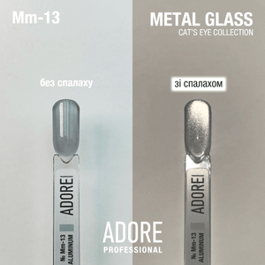Adore Professional Metal Glass Cat Eye Gel Polish - Silver