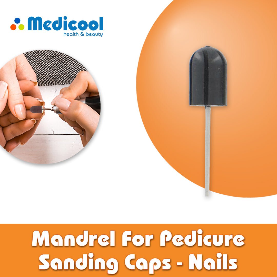 Medicool Mandrel  for Pedicure Sanding Caps - Nails