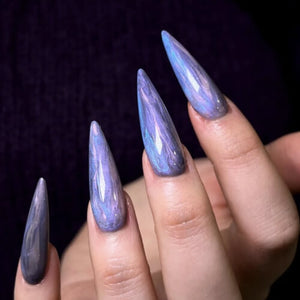 Adore Professional Wild Pearls Pearlescent Gel Polish- Smoky Purple