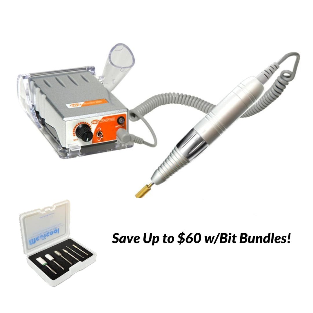 Medicool Pro Power 20k Electric File + Bit Bundles