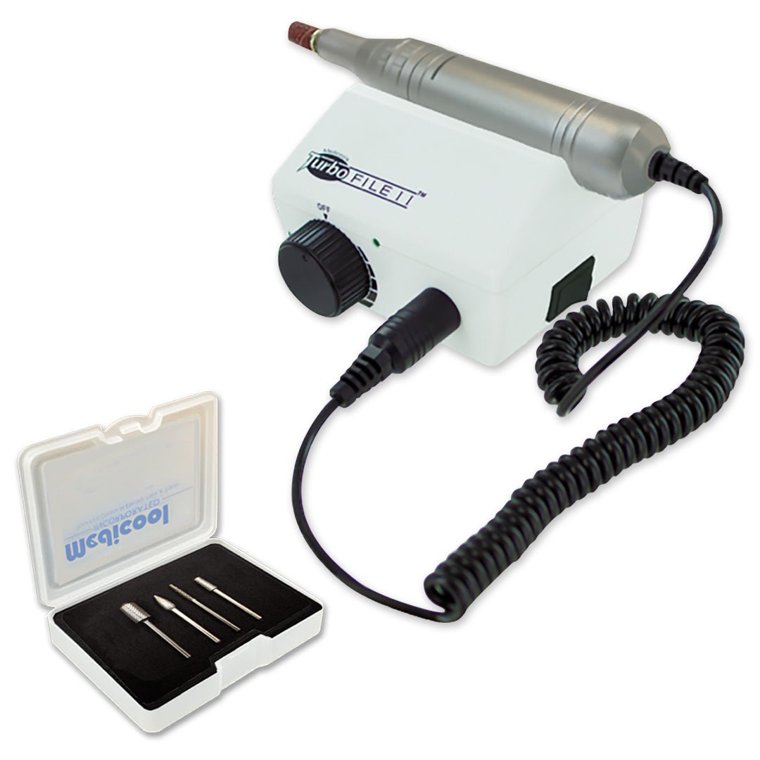 Medicool Turbo File II + Bit Kit 2 - Nail Mart USA