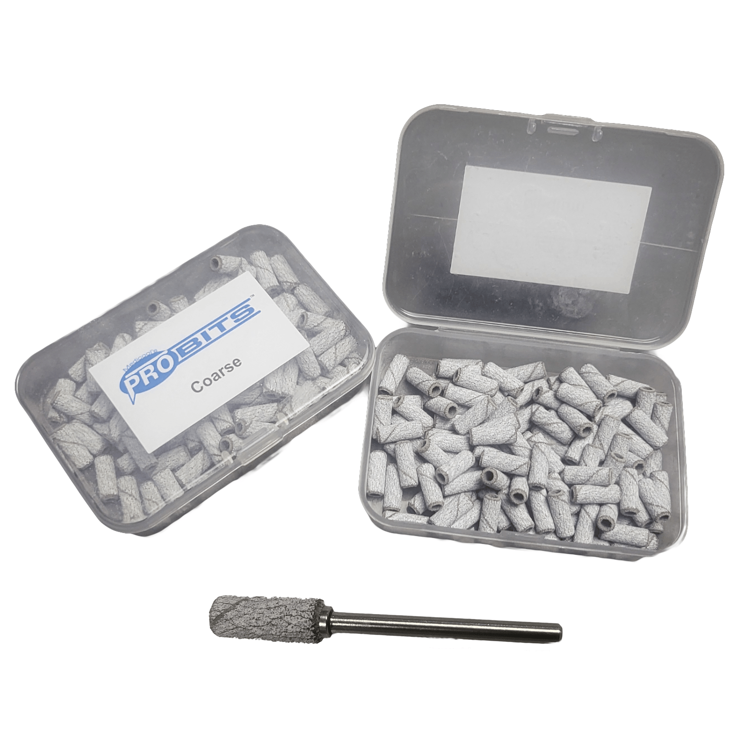 Medicool Mini  White Sanding Bands and Mandrel Bundle