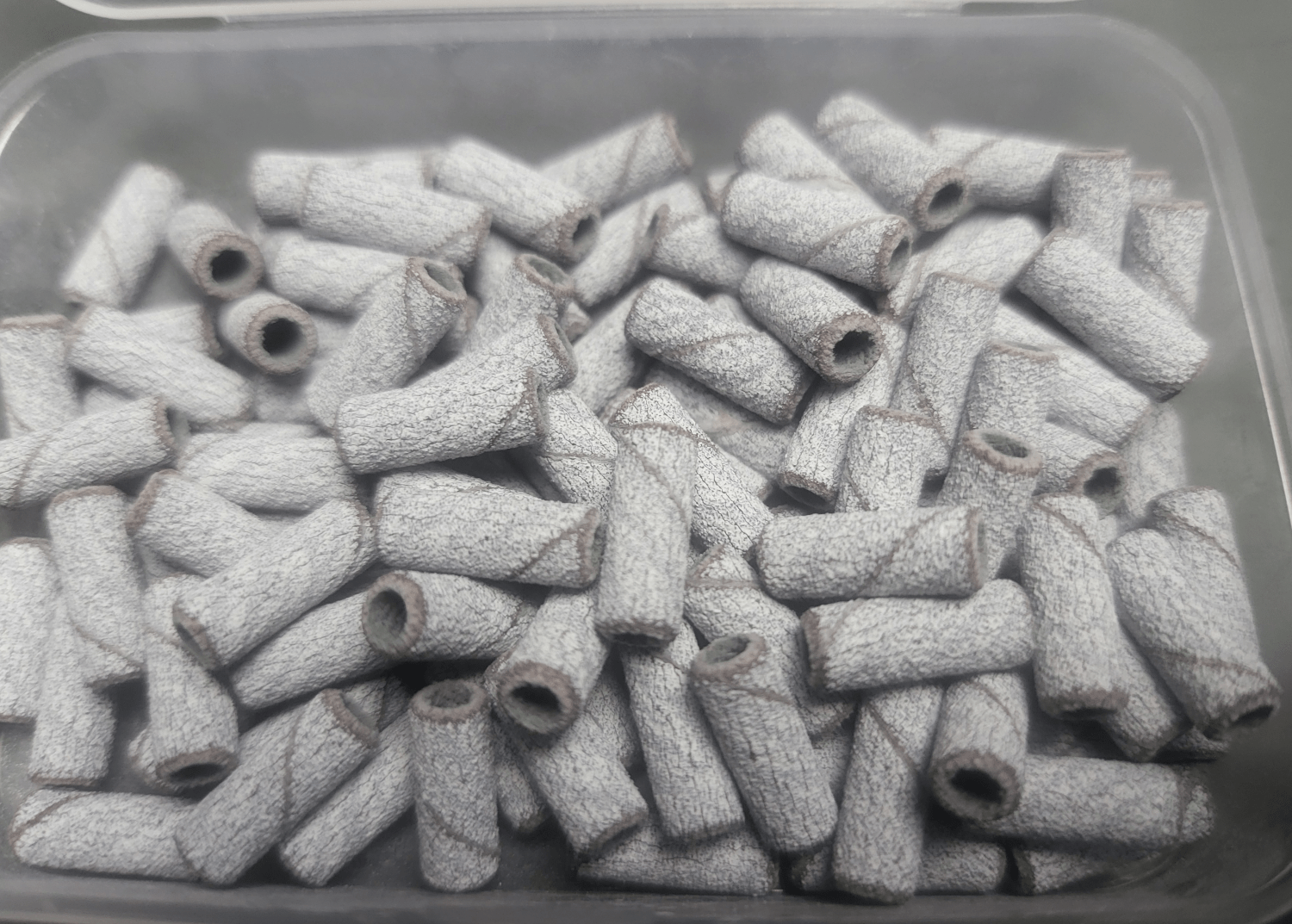 Medicool Mini  White Sanding Bands and Mandrel Bundle