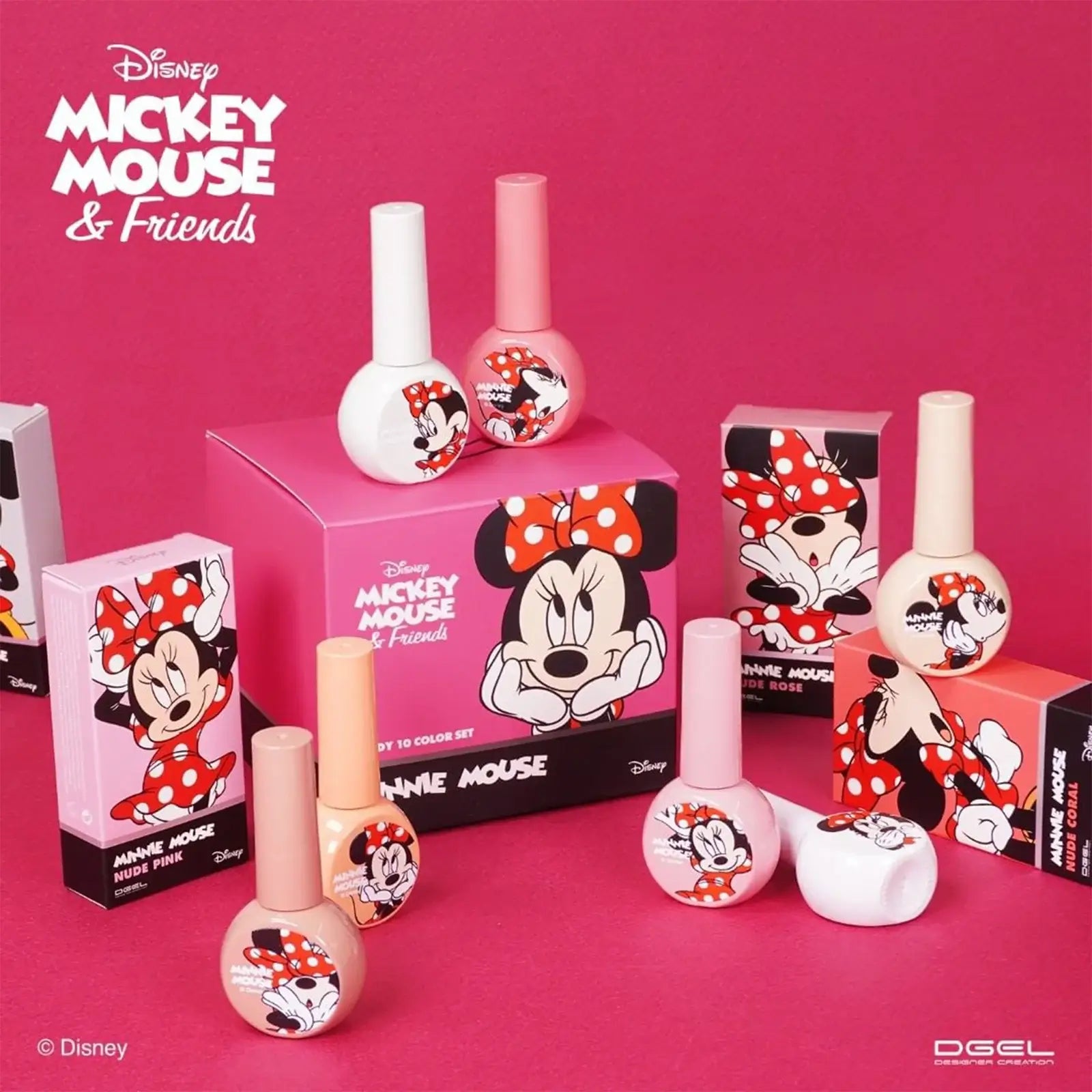 Minnie mouse hot sale nail polish set