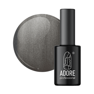 Adore Professional Metal Glass Cat Eye Gel Polish - Graphite Black