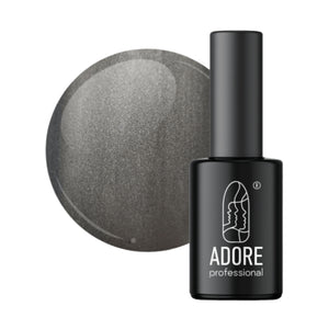 Adore Professional Metal Glass Cat Eye Gel Polish - Graphite Black