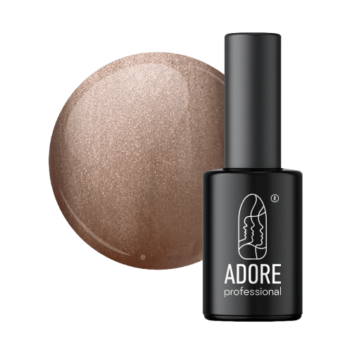 Adore Professional Metal Glass Cat Eye Gel Polish - Nut Brown