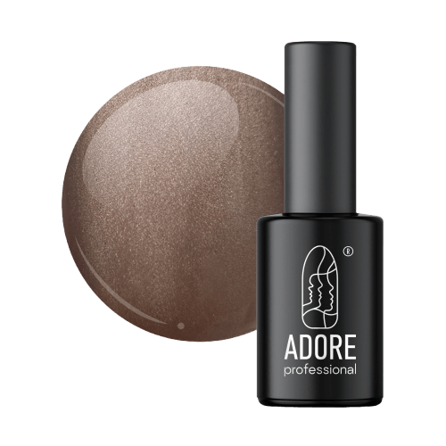 Adore Professional Metal Glass Cat Eye Gel Polish - Chocolate