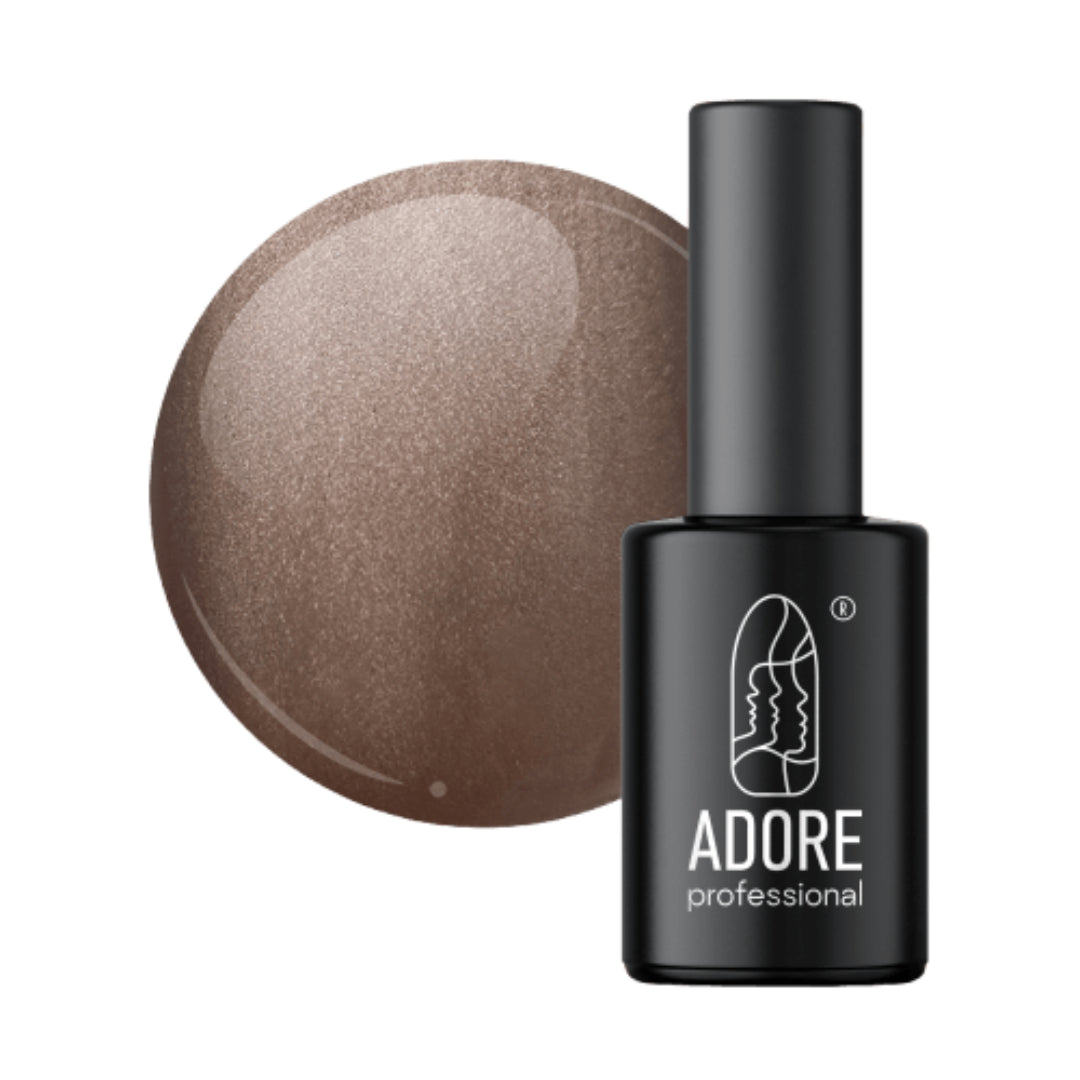 Adore Professional Metal Glass Cat Eye Gel Polish - Chocolate
