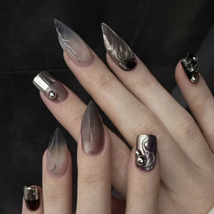 Adore Professional Metal Glass Cat Eye Gel Polish - Chocolate