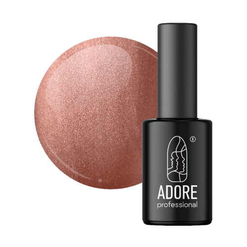 Adore Professional Metal Glass Cat Eye Gel Polish - Ruddy