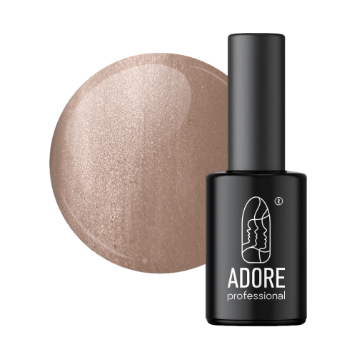 Adore Professional Metal Glass Cat Eye Gel Polish - Mocha