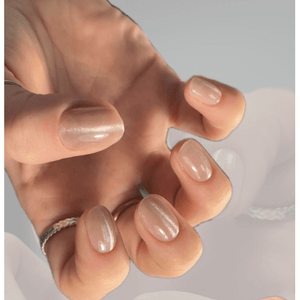 Adore Professional Metal Glass Cat Eye Gel Polish - Mocha