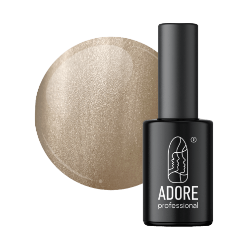 Adore Professional Metal Glass Cat Eye Gel Polish - Beige