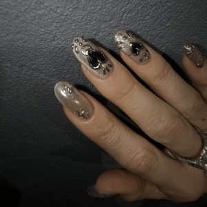 Adore Professional Metal Glass Cat Eye Gel Polish - Beige