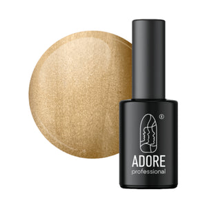 Adore Professional Metal Glass Cat Eye Gel Polish - Golden Brown