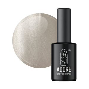 Adore Professional Metal Glass Cat Eye Gel Polish - White Gold