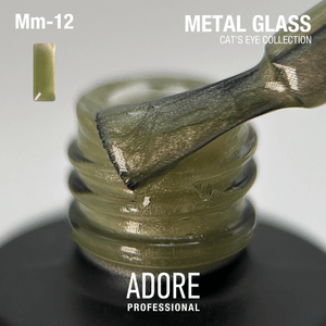 Adore Professional Metal Glass Cat Eye Gel Polish - Green Tea