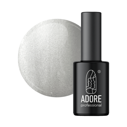 Adore Professional Metal Glass Cat Eye Gel Polish - Silver