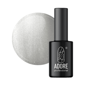 Adore Professional Metal Glass Cat Eye Gel Polish - Silver