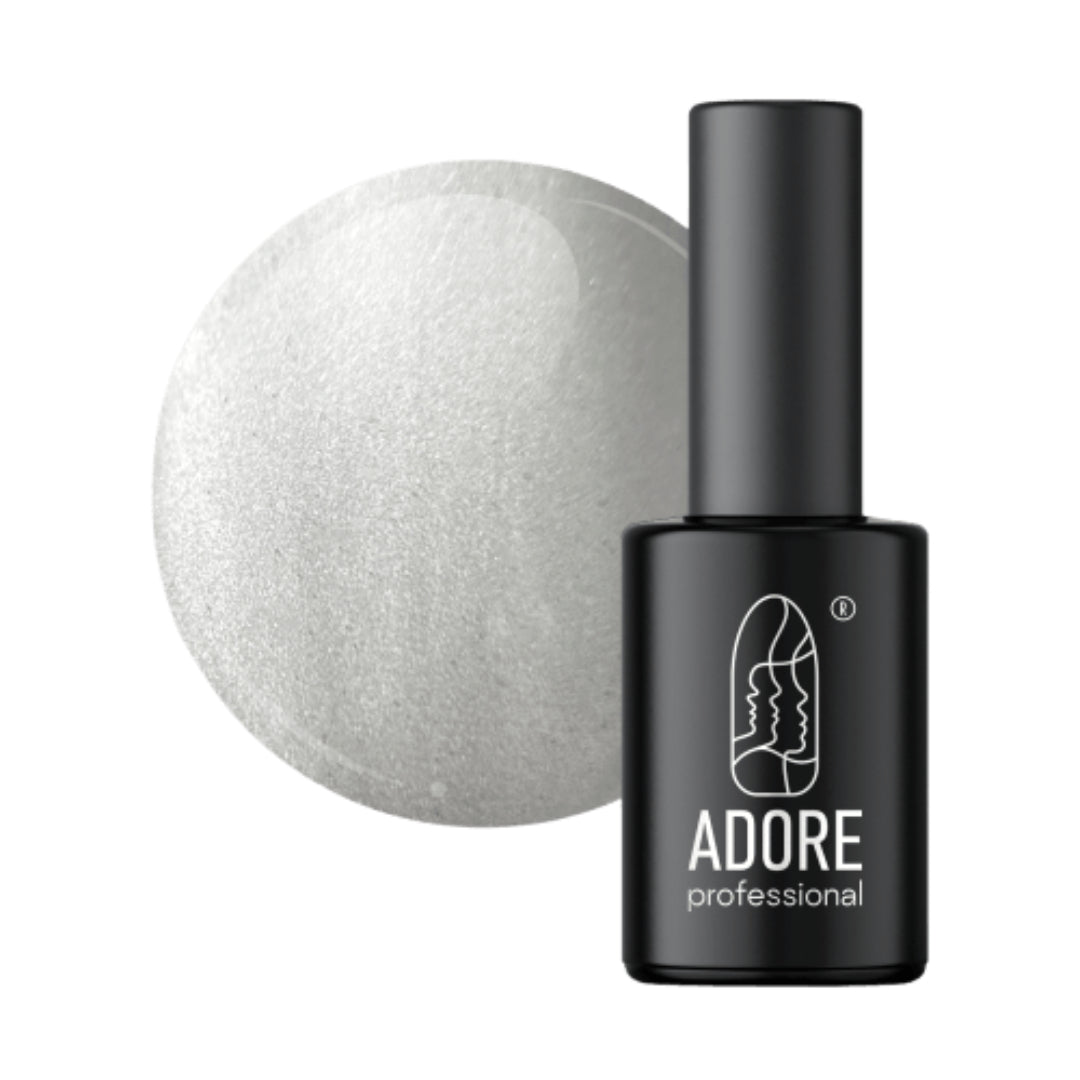 Adore Professional Metal Glass Cat Eye Gel Polish - Silver