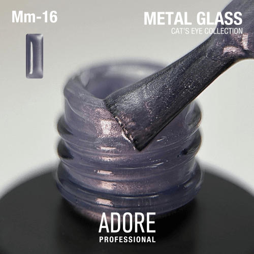 Adore Professional Metal Glass Cat Eye Gel Polish - Lavander