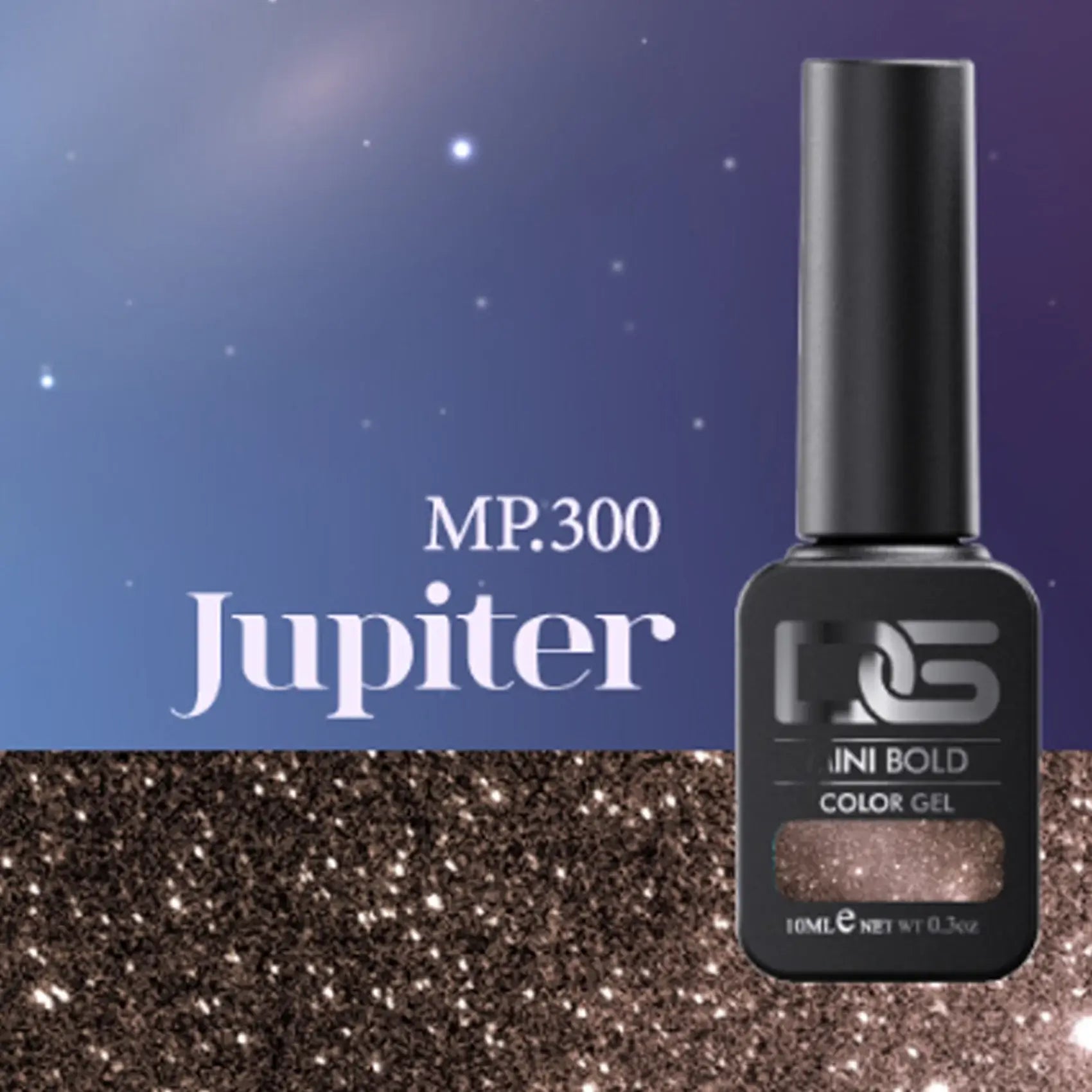 DGEL Galaxy Cat Eye Gel Polish - Jupiter