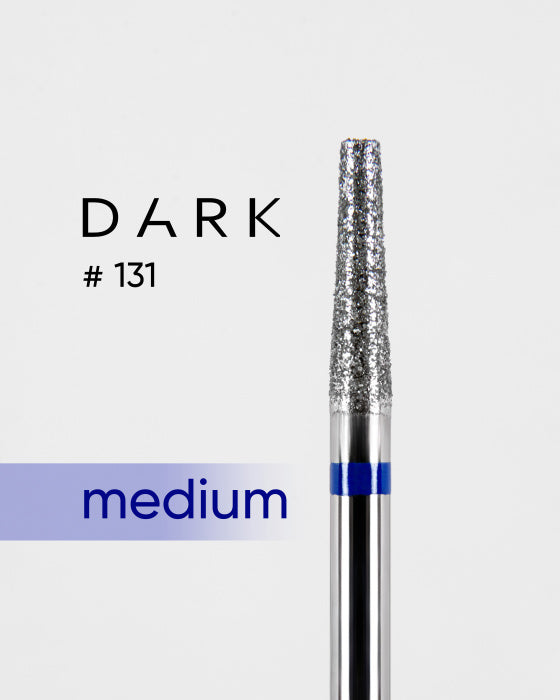 Diamond drill Dark #131 blue truncated cone 025