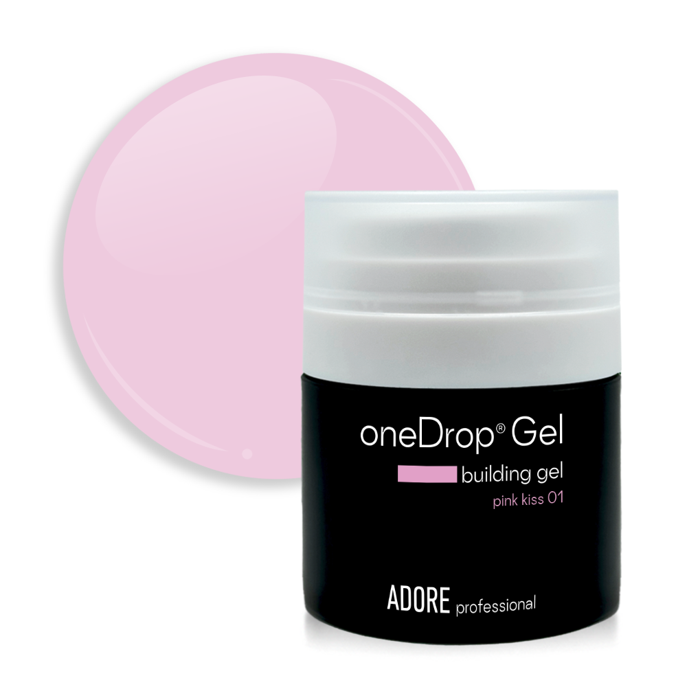 Adore Professional One-Drop Extension Gel #1- Pink Kiss