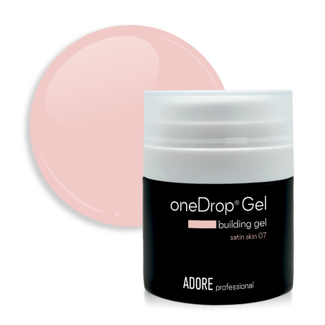 ワンドロップ　onedrop　パーアヴィオン Adore Professional One-Drop Extension Gel #7- Satin Skin - Nail