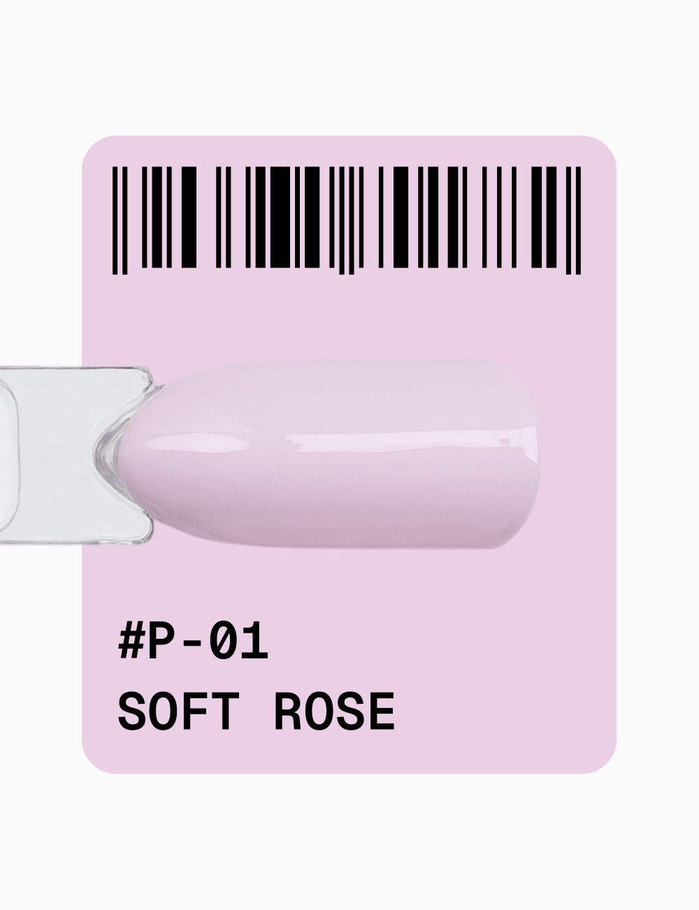 Adore Professional Pastel Gel Polish- Soft Rose