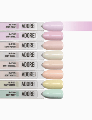 Adore Professional Pastel Gel Polish- Soft Rose