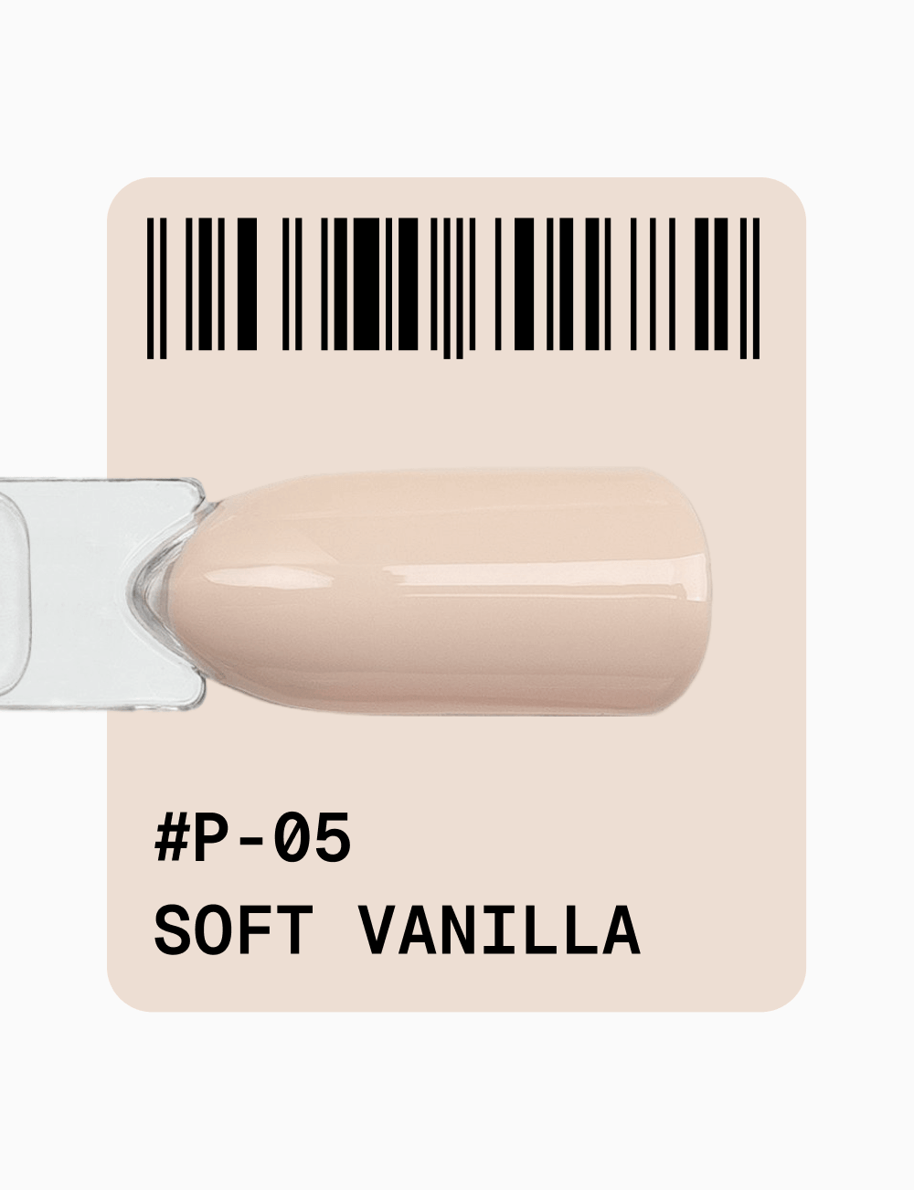 Adore Professional Pastel Gel Polish- Soft Vanilla