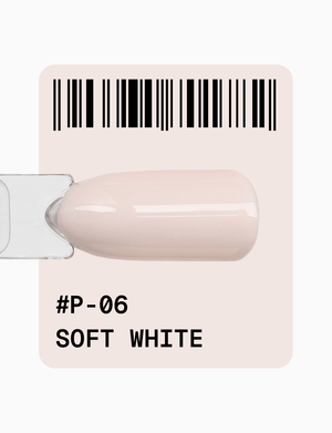 Adore Professional Pastel Gel Polish- Soft White