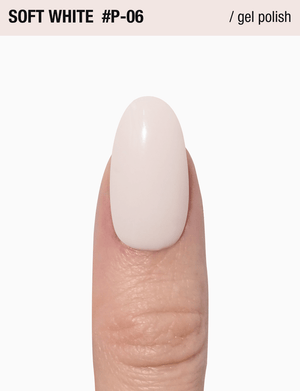 Adore Professional Pastel Gel Polish- Soft White